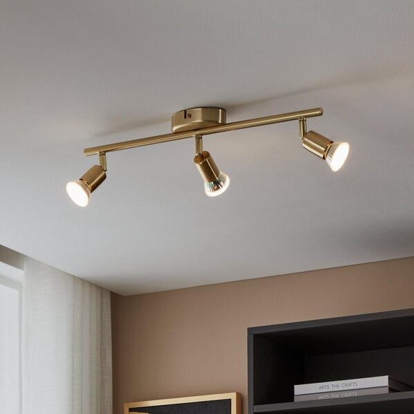 Eglo 33186 - LED Bodové svítidlo BUZZ-LED 3xGU10/2,8W/230V 3000K zlatá