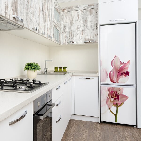 Foto tapeta na ledničku Růžová orchidej FridgeStick-70x190-f-18886978