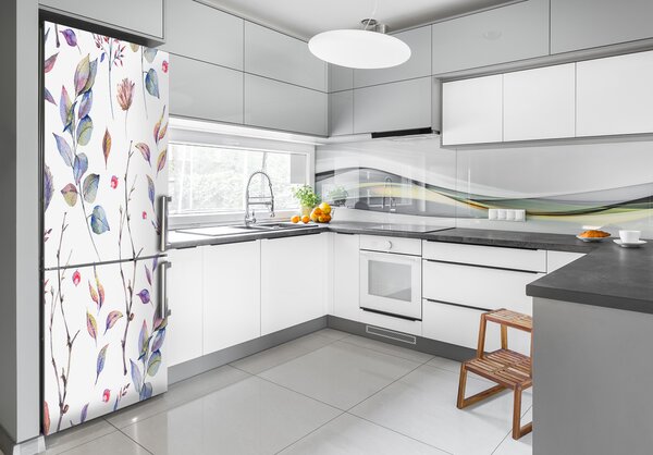 Fototapeta na ledničku Listy eukalyptus FridgeStick-70x190-f-184435186