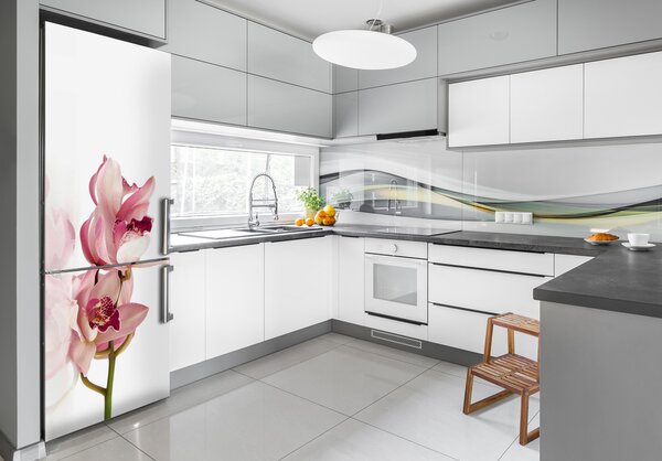 Foto tapeta na ledničku Růžová orchidej FridgeStick-70x190-f-18886978