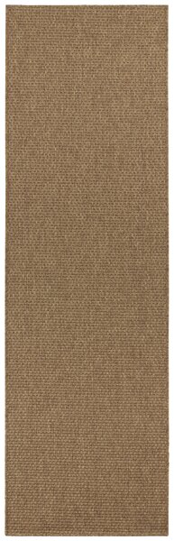 BT Carpet - Hanse Home koberce Běhoun Nature 104272 Brown – na ven i na doma - 80x150 cm