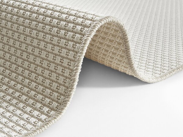 BT Carpet, Běhoun Nature 104270 Ivory – na ven i na doma, 80x250, bílá, chodba / předsíň