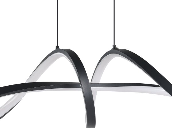 Eglo 901159 - LED RGBW Stmívatelný lustr na lanku CALAROSSA-Z LED/22W/230V černá
