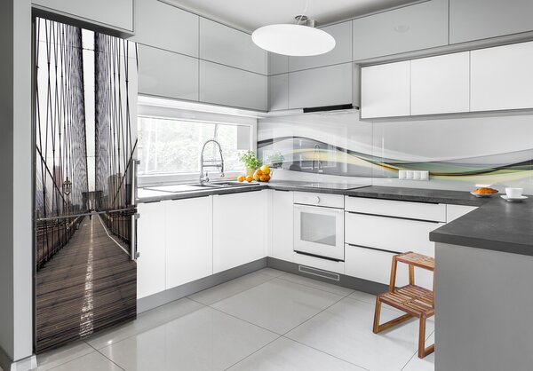 Tapeta nálepka na ledničku Brooklynský most FridgeStick-70x190-f-24812504