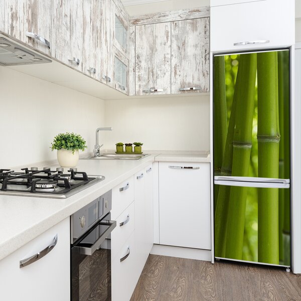 Nálepka fototapeta na ledničku Bambusový les FridgeStick-70x190-f-24255297