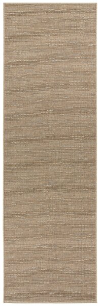 BT Carpet - Hanse Home koberce Běhoun Nature 104264 Grey/Gold - 80x250 cm