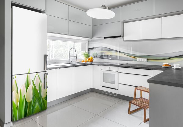 Fototapeta nálepka na ledničku Tulipány FridgeStick-70x190-f-30153186