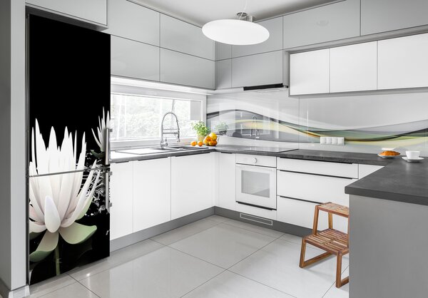 Foto tapeta na ledničku Květ lotosu FridgeStick-70x190-f-31116780
