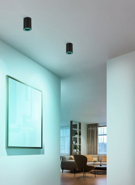 Eglo 901168 - LED RGBW Stmívatelné bodové svítidlo CAROSSO-Z LED/4,9W/230V černá