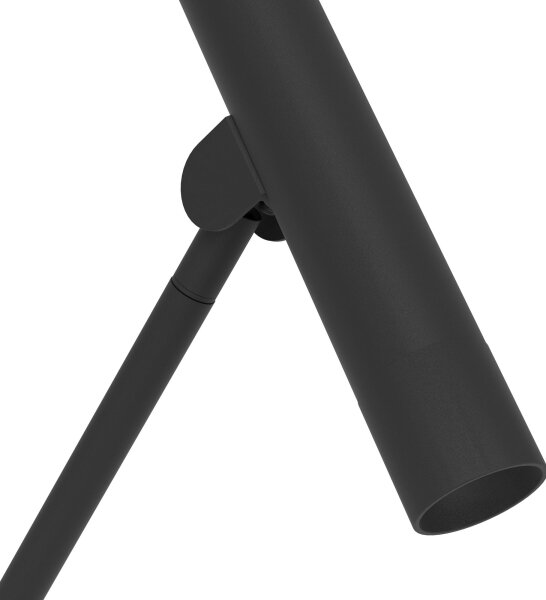 Eglo 900909 - LED Stojací lampa ALMUDAINA LED/5W/230V 3000K černá