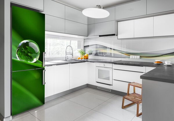 Foto tapeta na ledničku Stébla trávy FridgeStick-70x190-f-32091660