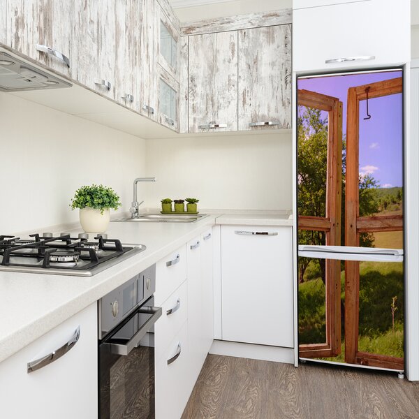 Nálepka na ledničku Příroda za oknem FridgeStick-70x190-f-3292508