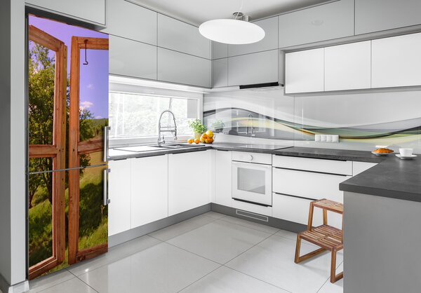 Nálepka na ledničku Příroda za oknem FridgeStick-70x190-f-3292508