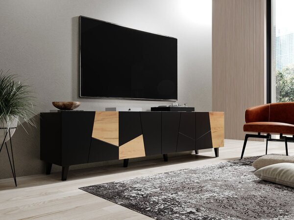 TV stolek Itrulto, Barva: černá 5903211210440