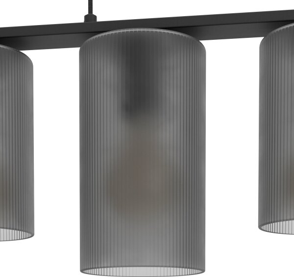 Eglo 901163 - Lustr na lanku COLOMERA 5xE27/40W/230V šedá