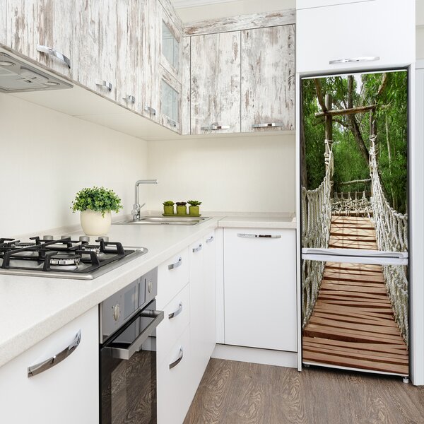 Samolepící nálepka na ledničku Lanový most FridgeStick-70x190-f-33494302