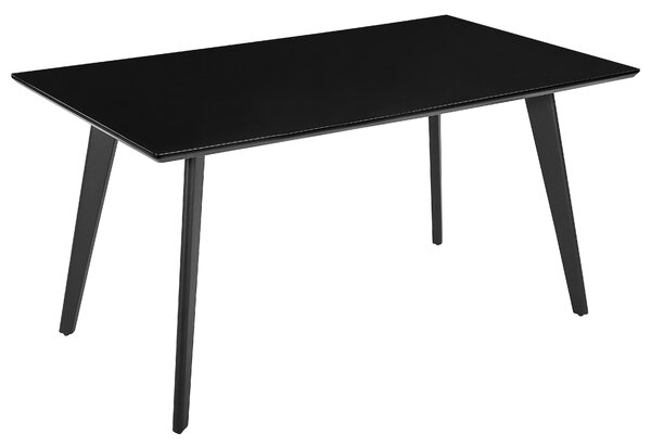 Jídelní stůl DORCAS Černá 150 cm 90 cm