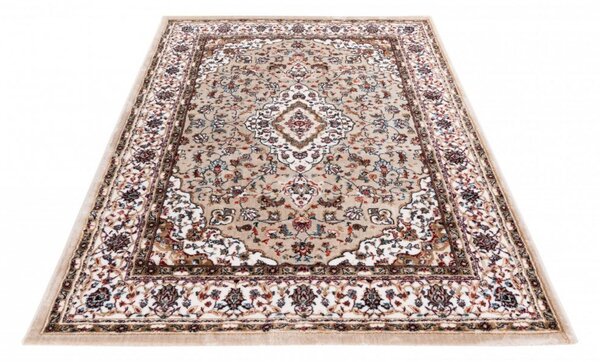 Obsession, Kusový koberec Isfahan 740 beige, 80x150, béžová, obývací pokoj