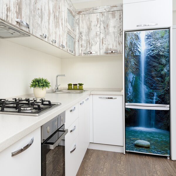 Nálepka na ledničku Příroda vodopád FridgeStick-70x190-f-34990318