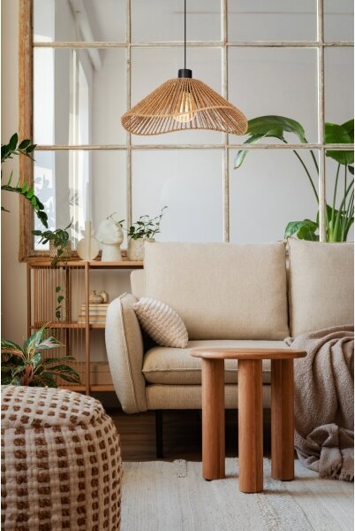 Eglo 44072 - Lustr na lanku LAVISTER 1xE27/60W/230V hnědá