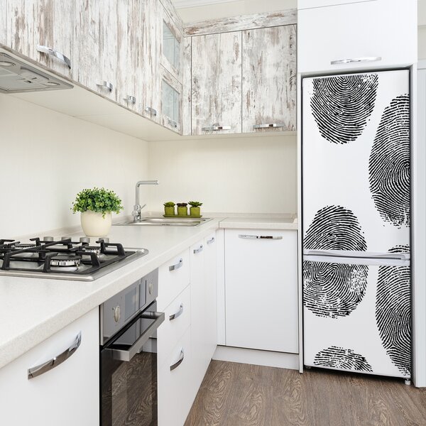 Nálepka tapeta na ledničku Otisky prstů FridgeStick-70x190-f-38039661
