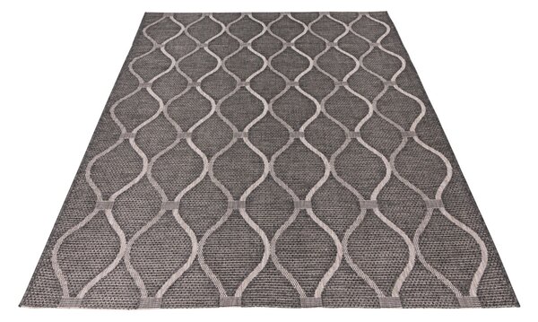 Obsession, Kusový koberec Nordic 871 grey – na ven i na doma, 80x150, šedá, chodba / předsíň