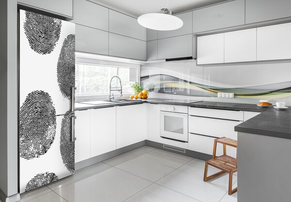 Nálepka tapeta na ledničku Otisky prstů FridgeStick-70x190-f-38039661