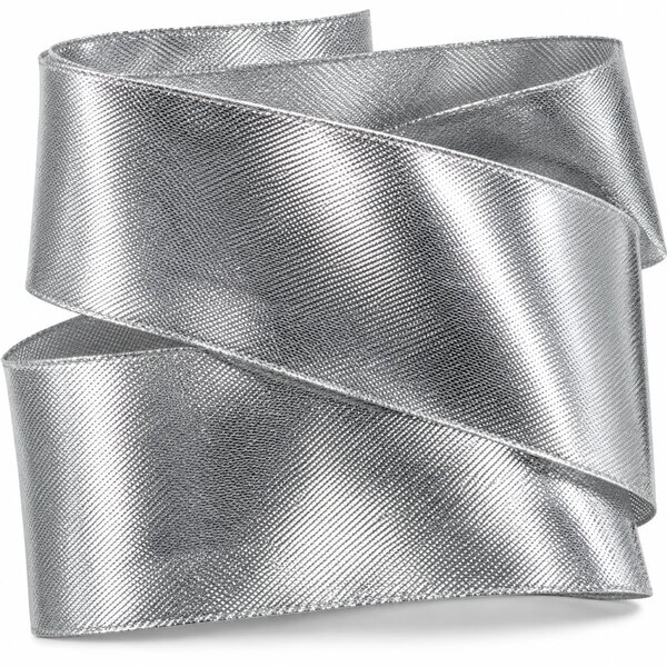Stuha stříbrná SILVERLIGHT široká 55mm x 2m (15,-Kč/m)