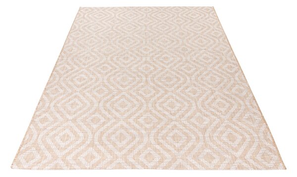 Obsession, Kusový koberec Nordic 872 taupe – na ven i na doma, 120x170, hnědá, chodba / předsíň
