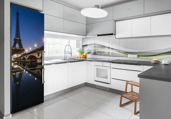 Samolepící nálepka na ledničku Eiffelova věž FridgeStick-70x190-f-40149868