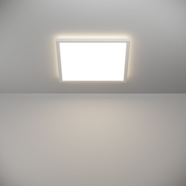Eglo 901451-LED Koupelnové stropní svítidlo ROVITO 17,6W/230V 39x39 cm IP44 bílá
