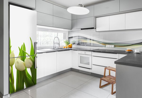 Fototapeta nálepka na ledničku Tulipány FridgeStick-70x190-f-40774643