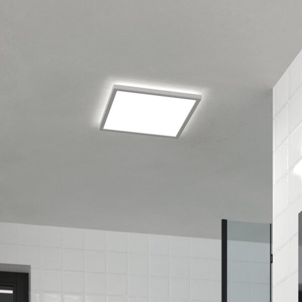 Eglo 901451-LED Koupelnové stropní svítidlo ROVITO 17,6W/230V 39x39 cm IP44 bílá