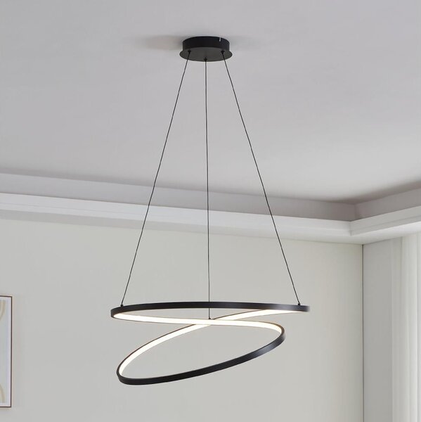 Eglo 901138 - LED Lustr na lanku RUOTALE LED/42W/230V 3000K černá