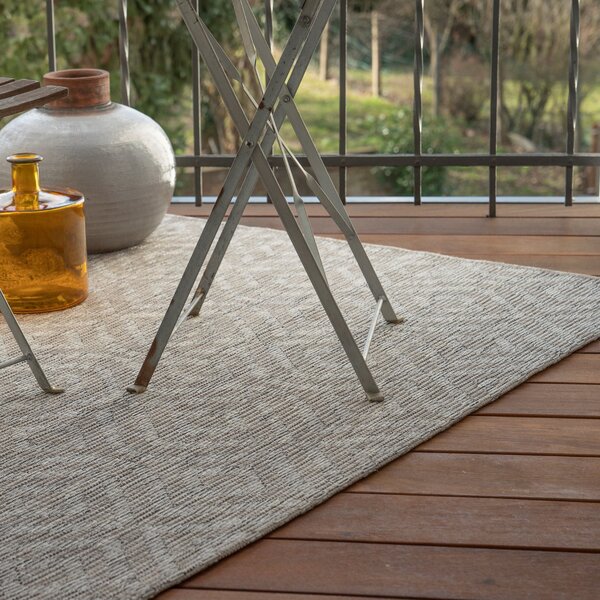 Obsession, Kusový koberec Nordic 872 taupe – na ven i na doma, 120x170, hnědá, chodba / předsíň