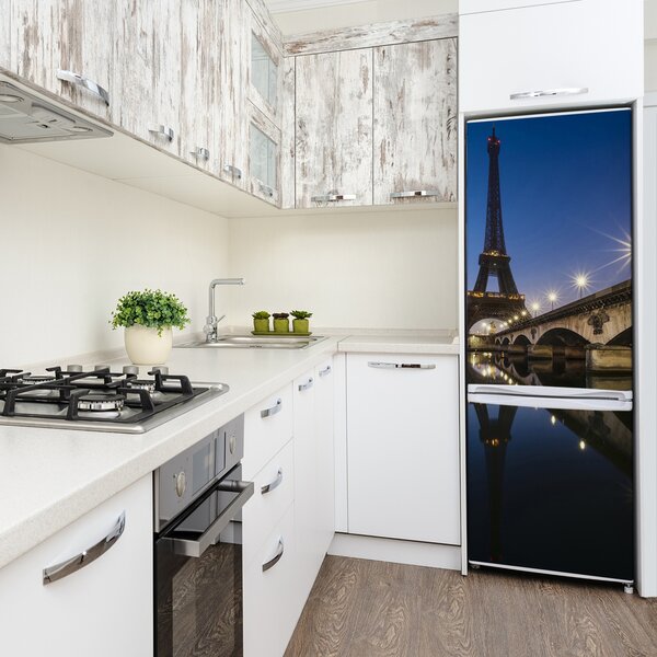 Samolepící nálepka na ledničku Eiffelova věž FridgeStick-70x190-f-40149868