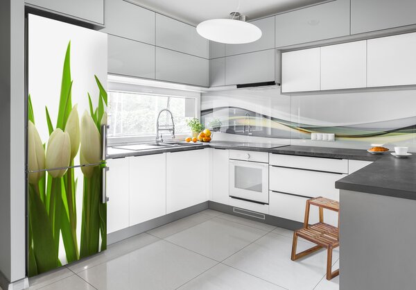 Fototapeta nálepka na ledničku Tulipány FridgeStick-70x190-f-40774671