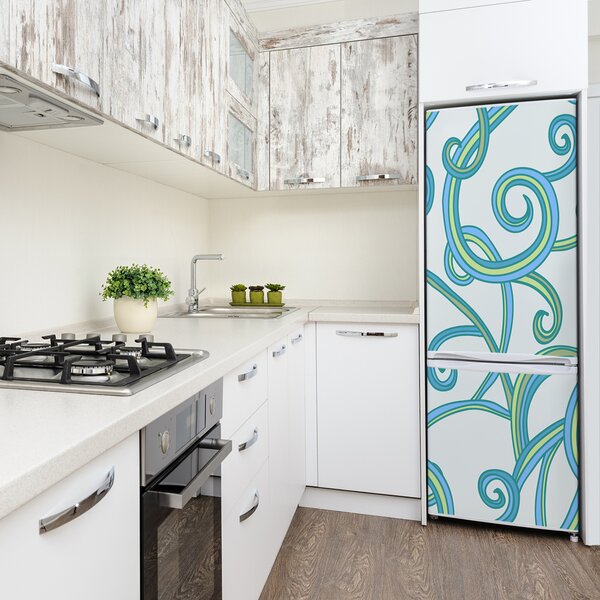 Foto nálepka skin lednička Spirály FridgeStick-70x190-f-43780658
