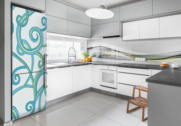Foto nálepka skin lednička Spirály FridgeStick-70x190-f-43780658