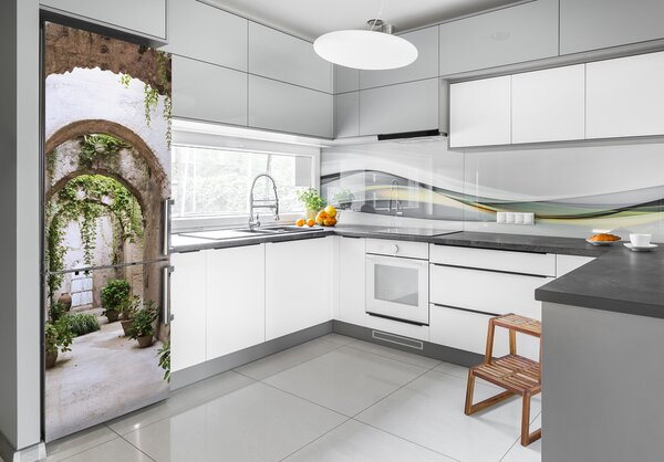 Tapeta nálepka na ledničku Arkády na zámku FridgeStick-70x190-f-43099702