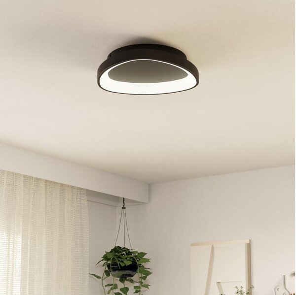 Eglo 901584 - LED Stmívatelné stropní svítidlo LORETELLO LED/12W/230V černá + DO