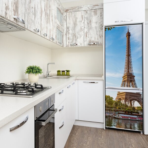 Samolepící nálepka na ledničku Eiffelova věž FridgeStick-70x190-f-44313077