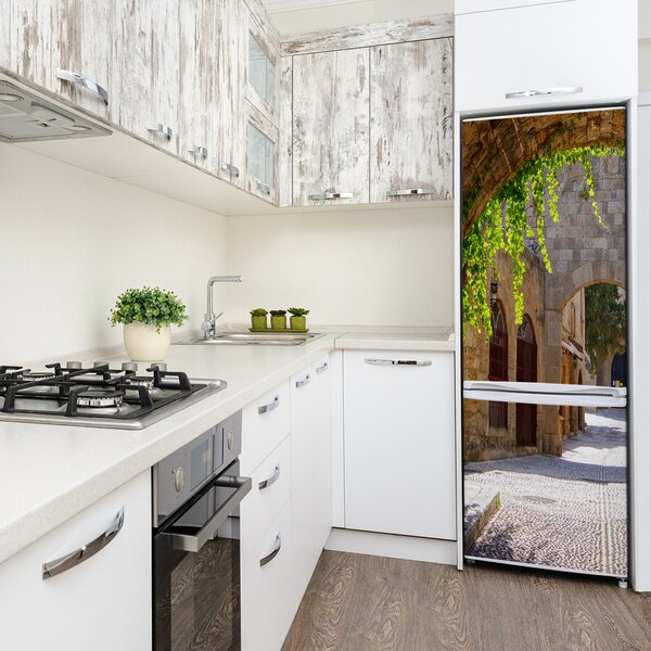 Tapeta nálepka na ledničku Ulička FridgeStick-70x190-f-43877162