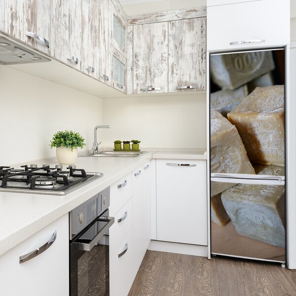 Nálepka tapeta na ledničku do domu Mýdlo FridgeStick-70x190-f-44249537