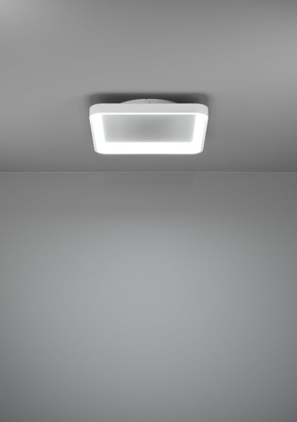 Eglo 901249 - LED Stmívatené stropní svítidlo LORETELLO LED/12W/230V bílá + DO