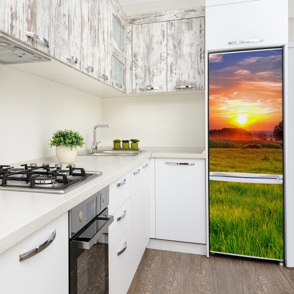 Nálepka tapeta na ledničku Západ slunce FridgeStick-70x190-f-44149731