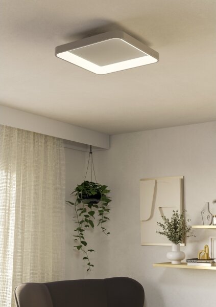 Eglo 901249 - LED Stmívatené stropní svítidlo LORETELLO LED/12W/230V bílá + DO