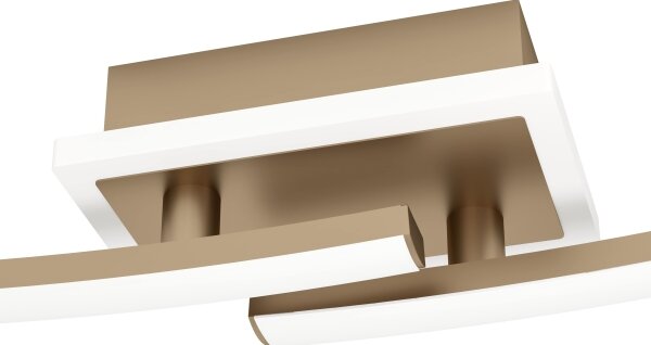 Eglo 901219 - LED Stropní svítidlo LUNGOLAGO LED/12W/230V 4000K měděná