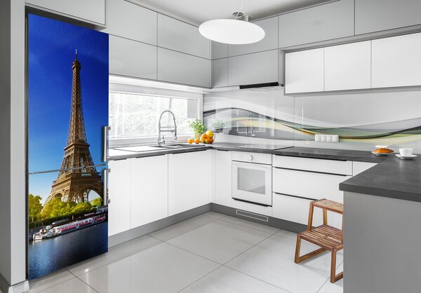 Samolepící nálepka na ledničku Eiffelova věž FridgeStick-70x190-f-44409283