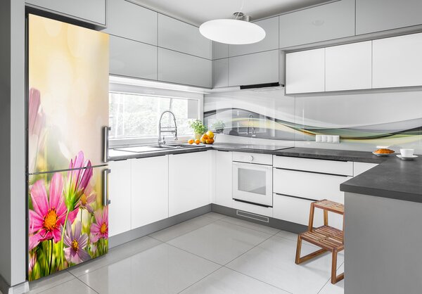 Foto tapeta na ledničku Polní květiny FridgeStick-70x190-f-44427234